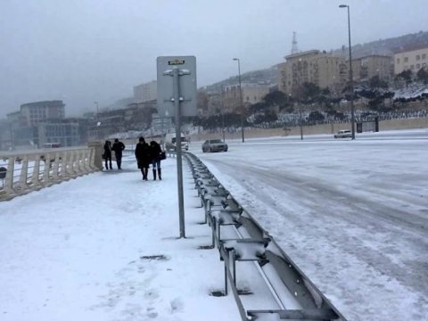 Bakıda və rayonlarda qar yağacaq - yollar buz bağlayacaq  