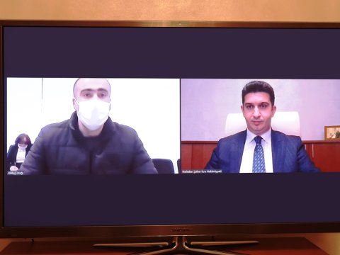 Naftalanda vətəndaşların onlayn qəbulu keçirilib - FOTO