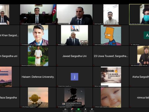 Pakistanda 20 Yanvar şəhidlərinə həsr olunmuş videokonfrans - FOTO