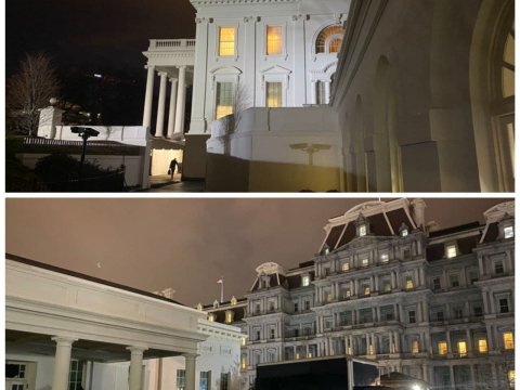 Tramp Ağ Evdən köçür – FOTO