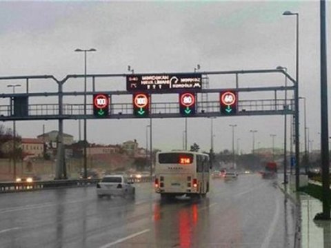 Bakının əsas magistral yollarında sürət həddi endirildi
