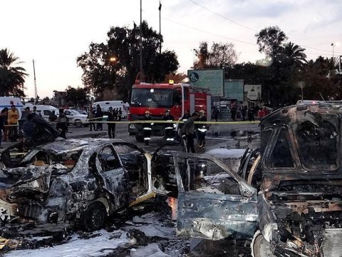 Kamikadze hücumu: Azı 21 ölü, 40 yaralı