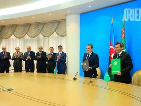 Azərbaycanla Türkmənistan arasındakı uzun illərin mübahisəsinə son qoyuldu