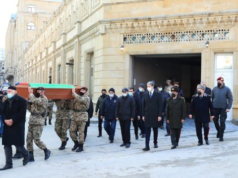 Daxili Qoşunların yaralanan hərbçisi bu gün şəhid oldu