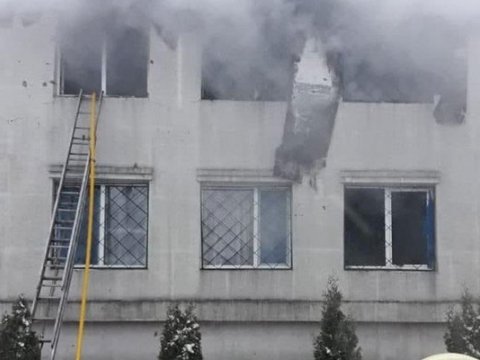 Xarkovda qocalar evi yandı - 15 nəfər öldü