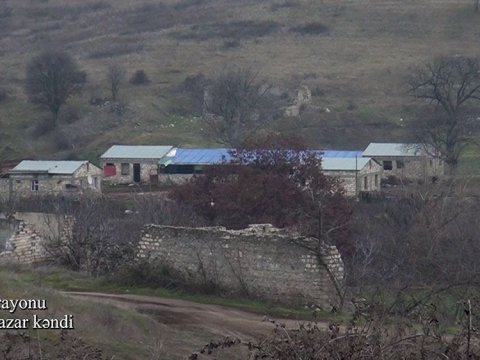 Füzulinin Qarğabazar kəndi - VİDEO