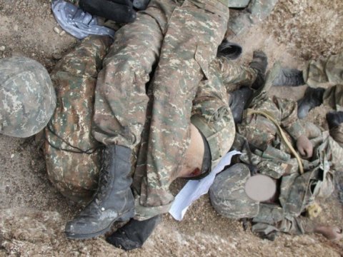 Qarabağda daha 5 erməni hərbçinin meyiti tapıldı