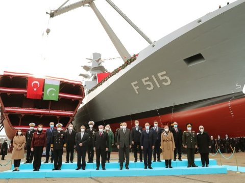 Türkiyə müdafiə sənayesinin daha bir UĞURU: İlk yerli döyüş gəmisi inşa olundu