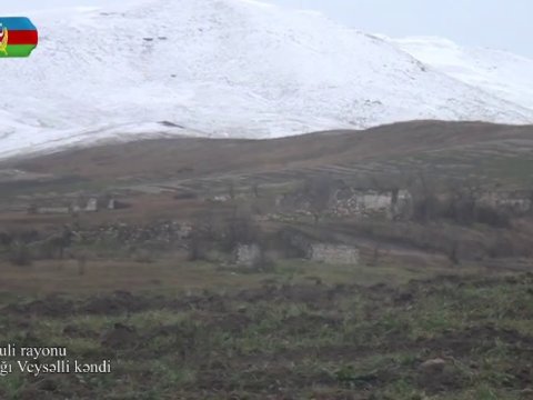 Füzulinin Aşağı Veysəlli kəndindən ən son görüntülər - Video