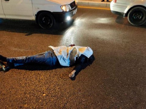 Sumqayıtda maşın piyadanı vurub öldürdü