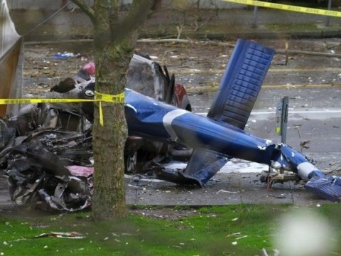 Hindistanda hərbi helikopter qəzaya düşdü, pilot öldü