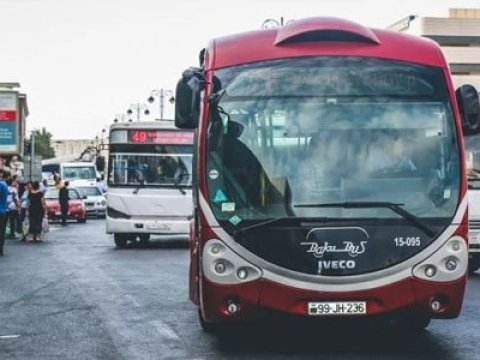 Paytaxtın bu ərazisində avtobusların gecikmə səbəbi məlum oldu