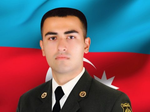 Daxili Qoşunların Şuşada şəhid olan baş əsgəri