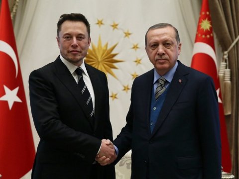 Ərdoğan amerikalı milyarderlə kosmik əməkdaşlığı müzakirə etdi