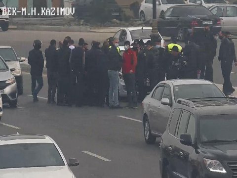 Babək prospektində piyadanı maşın vurub