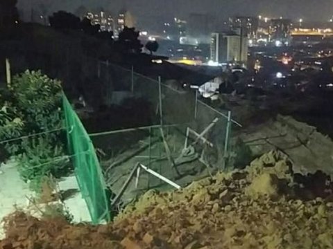 Bakıda torpaq sürüşməsi - dağıntılar var - YENİLƏNİB