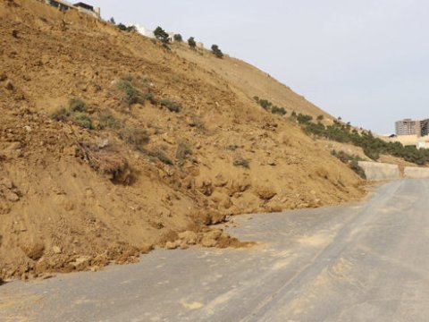 Badamdarda sürüşmə zonasında son VƏZİYYƏT