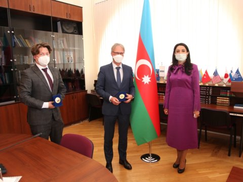 Səbinə Əliyeva Almaniya səfirini qəbul edib