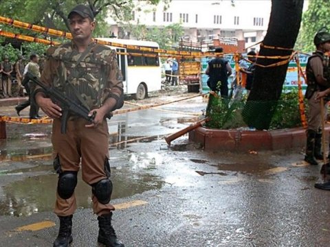 İsrail səfirliyi yaxınlığında partlayış