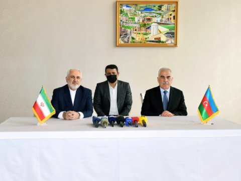 Talıbovla Zərif mətbuata bəyanatla çıxış etdilər - FOTO