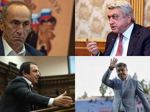 Paşinyanın düşmənləri TOPLAŞIR: Koçaryan, Sarkisyan, Tsarukyan...