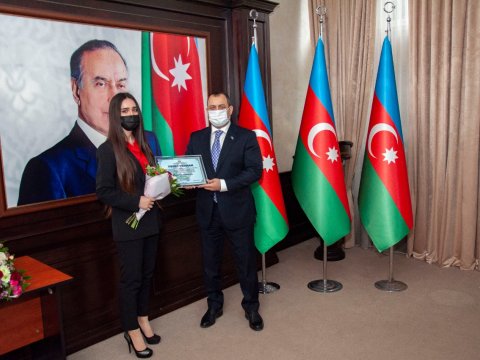 Gənclər Günü Şəhid ailələrin və qazilərin əhatəsində qeyd olundu - FOTO