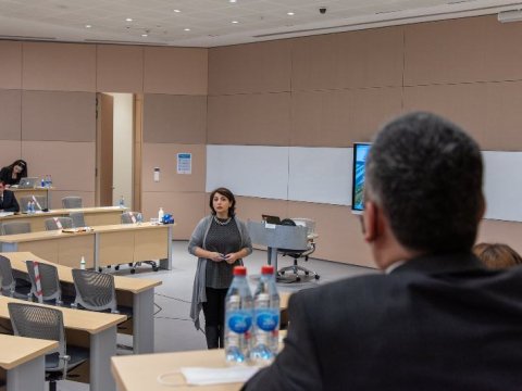 Medianın İnkişafı Agentliyi mətbuat katibləri üçün seminar keçirir - FOTOLAR