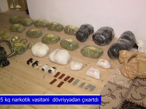 Polis əməliyyatlar keçirdi - 105 kq narkotik dövriyyədən çıxarıldı