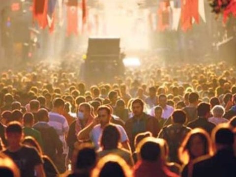 Türkiyə əhalisinin sayı açıqlandı