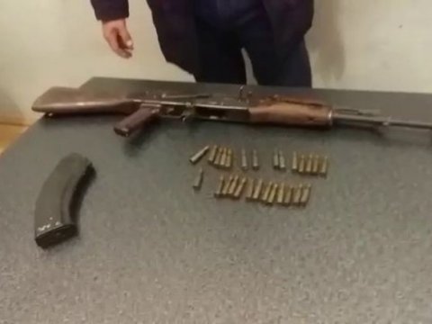 Zəngilan sakininin evindən “AKM” tapıldı