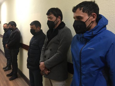 Şəmkirdə 12 nəfərdən ibarət 3 dəstə saxlanıldı - FOTO