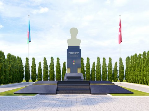 Milli Qəhrəmanın məzarüstü abidə kompleksi yaradılacaq - FOTO