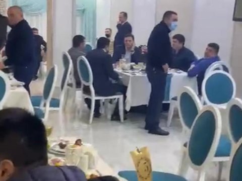Bakıda restoranda toy edənlər saxlanıldı