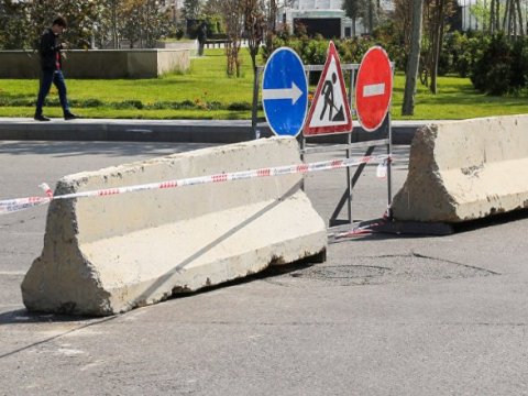 Bakının əsas prospektlərindən biri BAĞLANDI