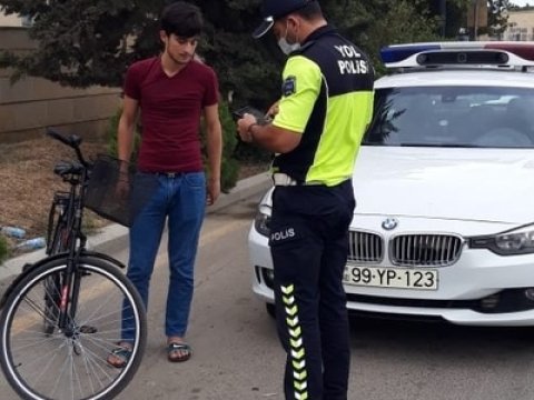 Yol polisi velosipedçilərə MÜRACİƏT ETDİ
