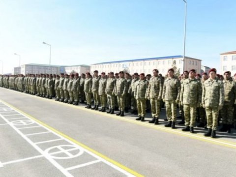 Naxçıvanda yeni hərbi hissələr yaradıldı