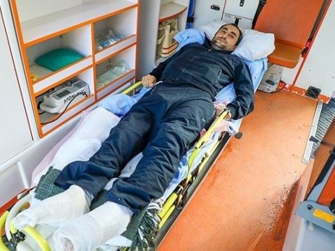 Qazimiz Türkiyəyə müalicəyə göndərildi - VİDEO