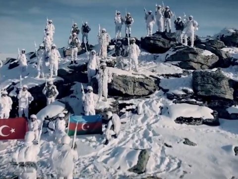 Türkiyə Müdafiə Nazirliyi “Qış təlimi-2021”dən yeni görüntülər paylaşdı