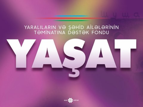 Deputatdan YAŞAT Fonduna ianə köçürmək ÇAĞIRIŞI 