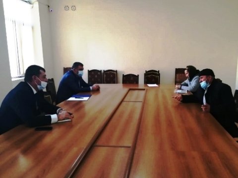 İcra başçısı vətəndaşları qəbul edib - FOTOLAR