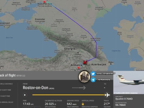 Rusiyadan Ermənistana silah daşınır – 2 gündə 6 reys