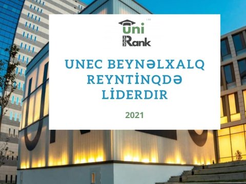 UNEC beynəlxalq reyntinqdə liderdir