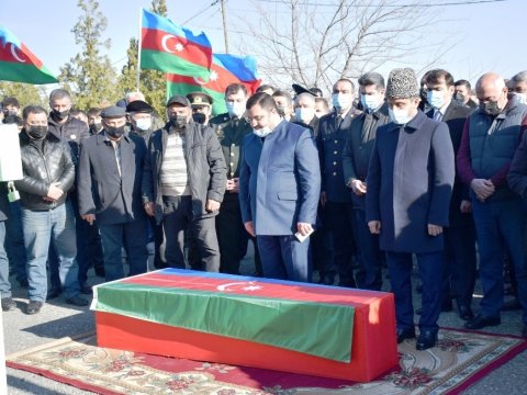 Naftalanda Şəhid Bəxtiyar Aslanov son mənzilə yola salındı
