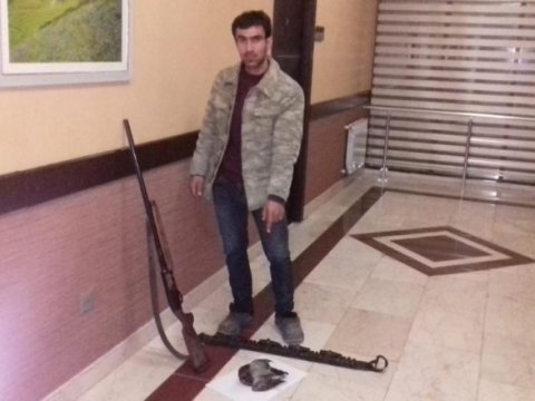 Qanunsuz ov edən şəxs saxlanıldı