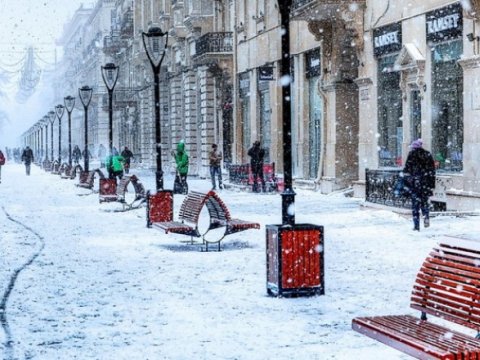 Sabah Bakıda qar yağacaq