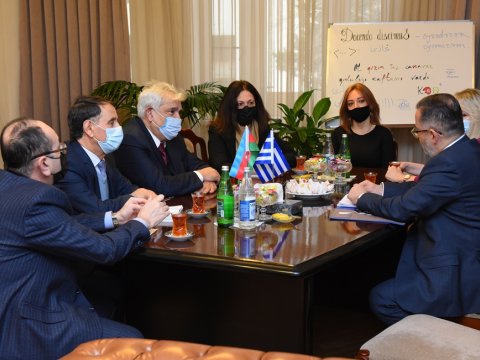 Yunanıstanın Azərbaycandakı səfiri ADU-da olub