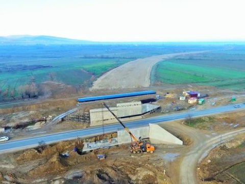 Bakı-Quba-Rusiya yolunun bir hissəsi istifadəyə verildi