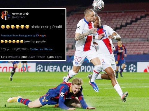 Neymar bu tvitə görə cəzalandırıla bilər