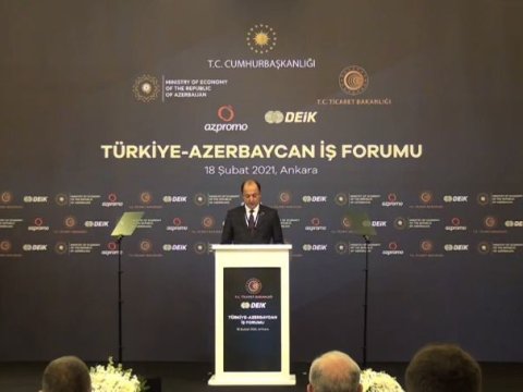 Ankarada Türkiyə-Azərbaycan biznes forumu - FOTO
