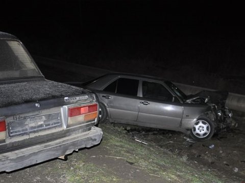 Sabirabadda ağır yol qəzası - 4 nəfər xəsarət aldı - FOTO